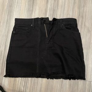 Just Black Demin Skirt